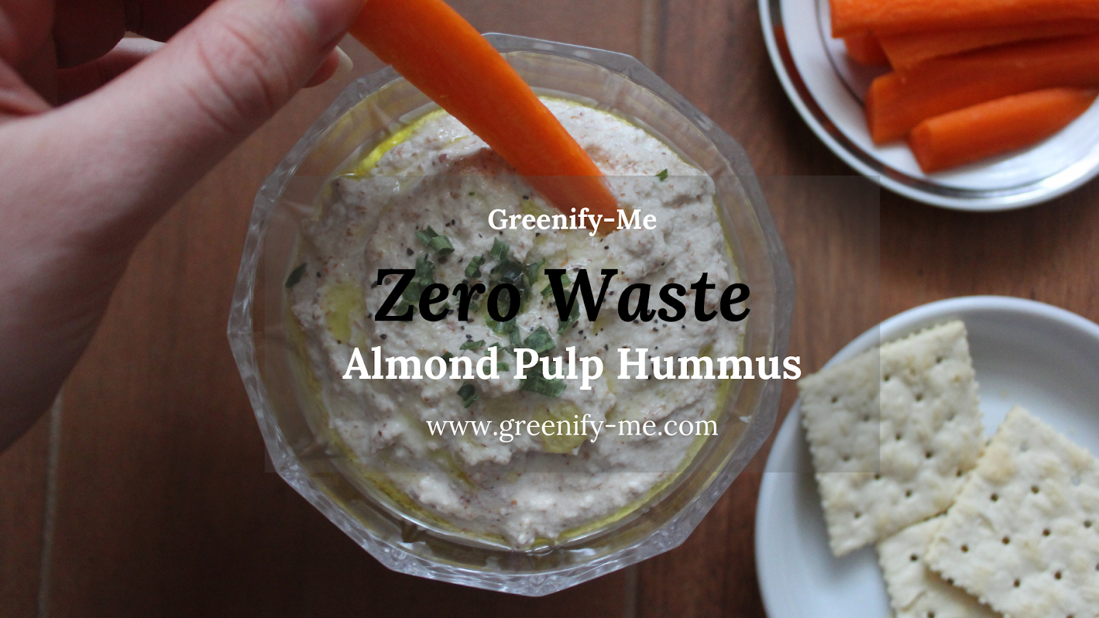 almond pulp hummus