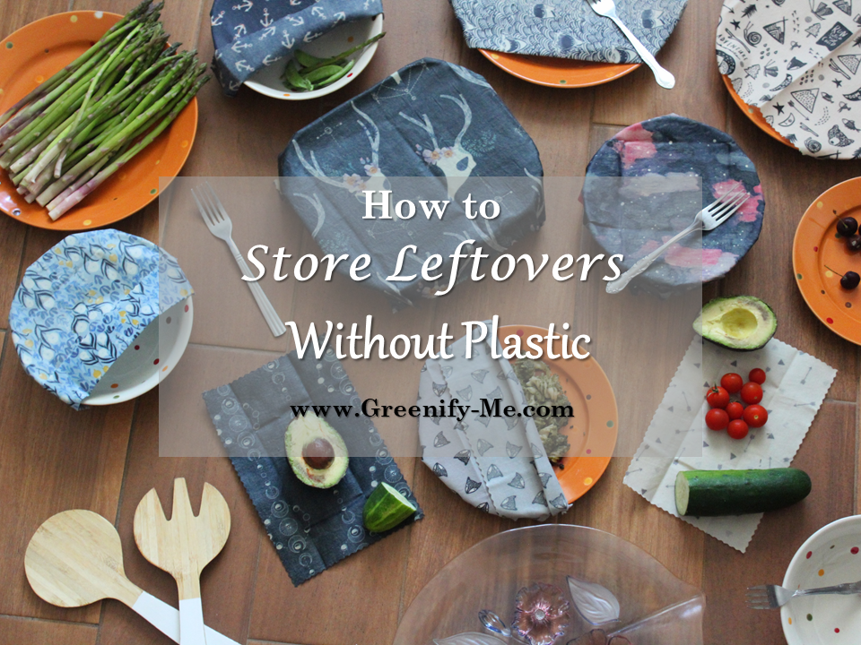 store leftovers without plastic