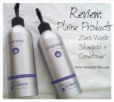 Review: Plaine Products – Zero Waste Shampoo + Conditioner