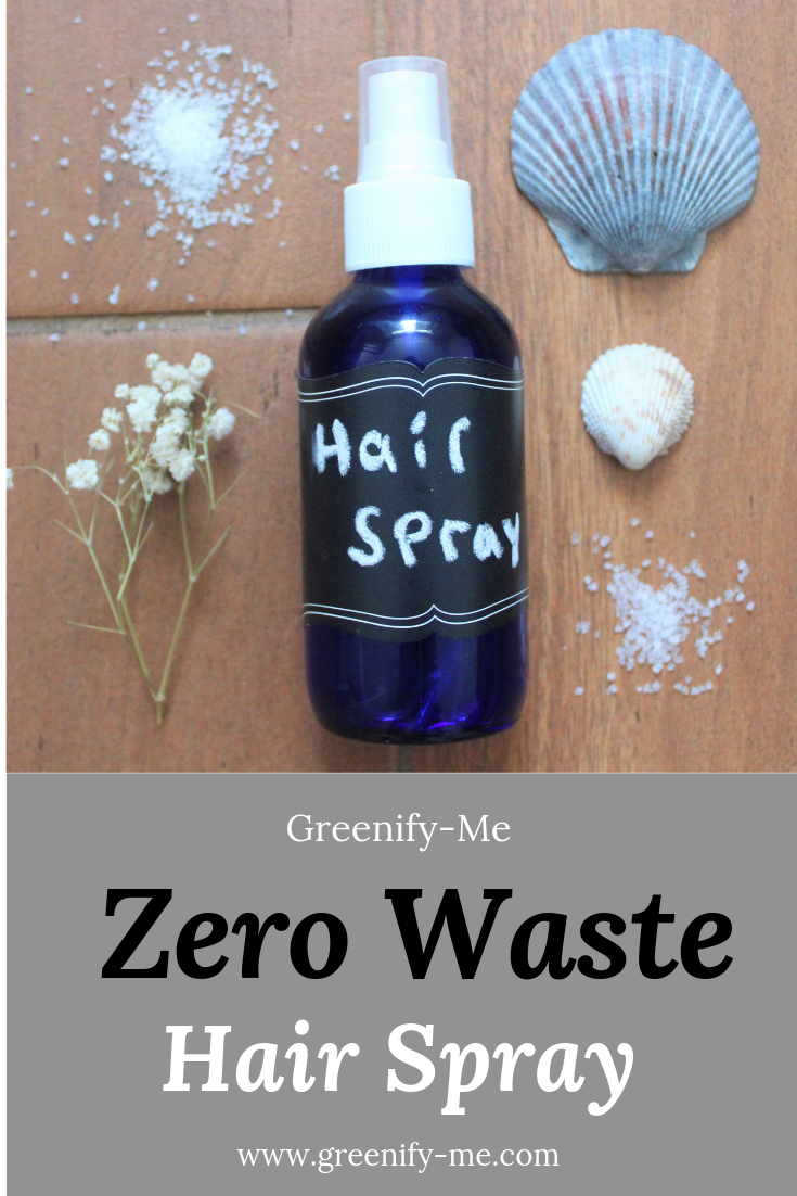 Zero Waste Hair Spray - Greenify Me
