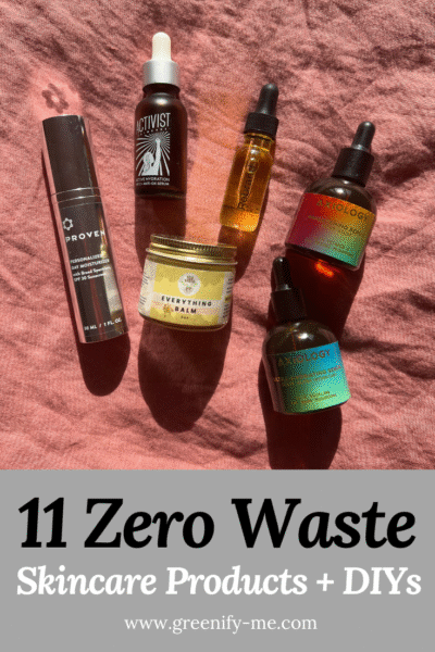 11 Zero Waste Skincare Products + DIYs