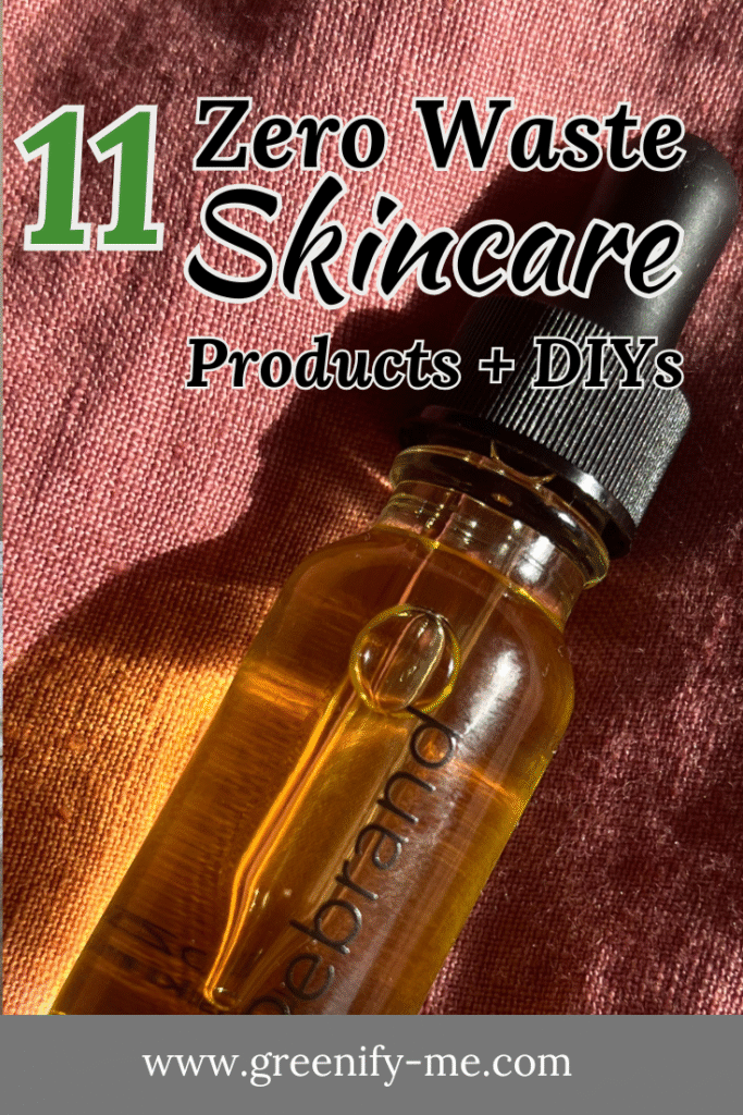 11 Zero Waste Skincare Products + DIYs