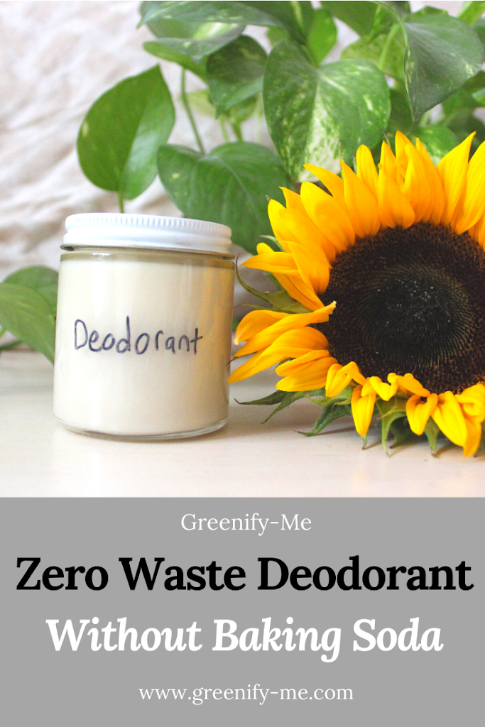 Zero Waste Deodorant Without Baking Soda