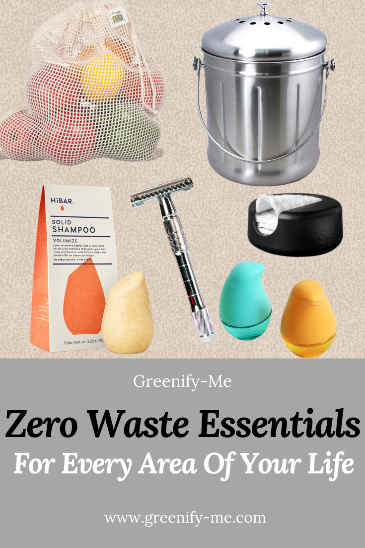 Zero Waste Essentials For Every Area of Your Life + Home