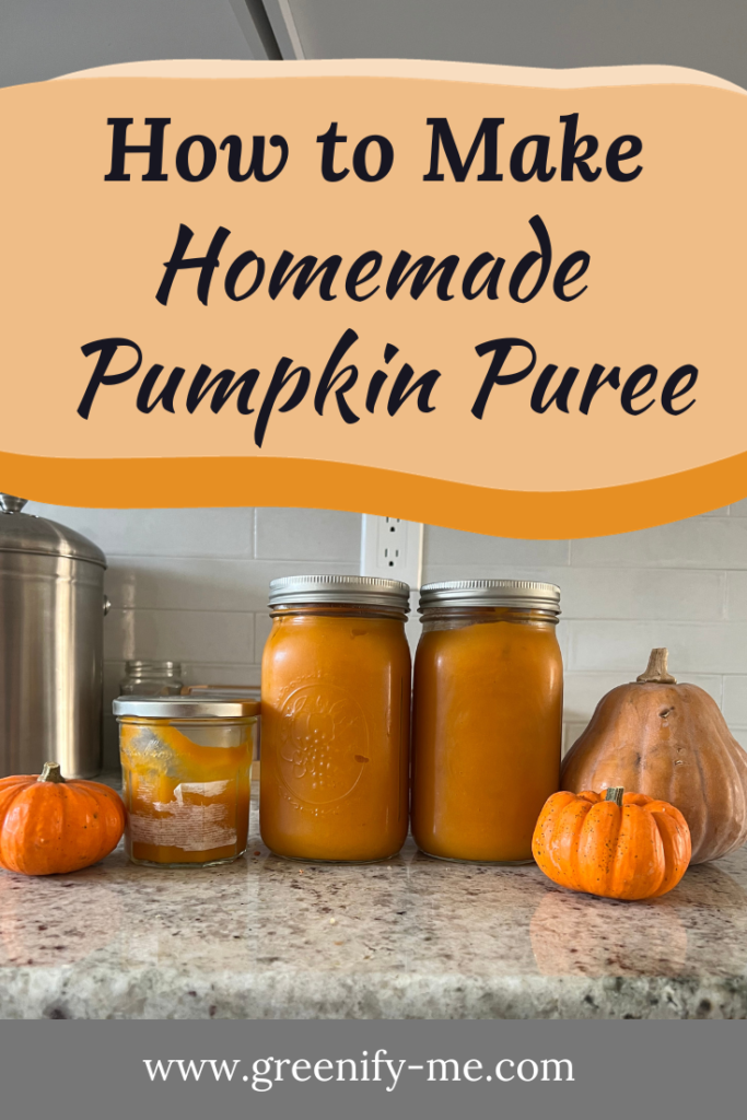 Homemade Pumpkin Puree With Minimal Waste